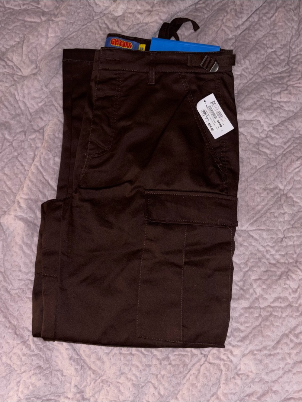 Empyre Men's Cargo Pants - Dark Brown
